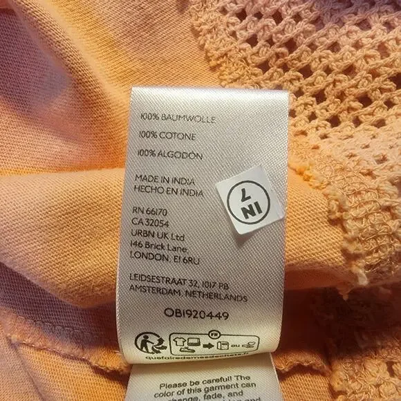 Free People We The Free Courtside long-sleeve oversized tee. Womens M - Picture 9 of 9